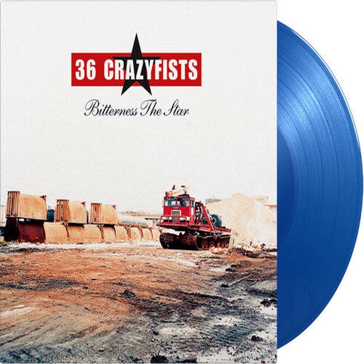 36 Crazyfists: Bitterness The Star – Limited 180-Gram Translucent Blue Colored Vinyl – VINYL LP
