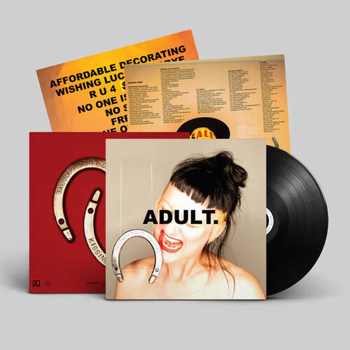 Adult.: Kissing Luck Goodbye – VINYL LP