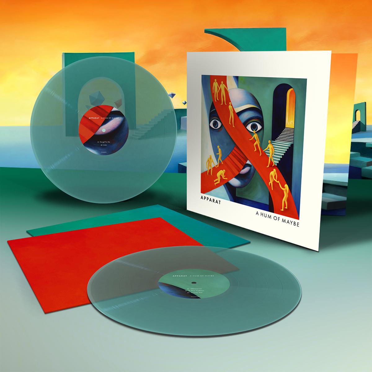 APPARAT – HUM OF MAYBE : TURQUOISE 2LP SET – LP
