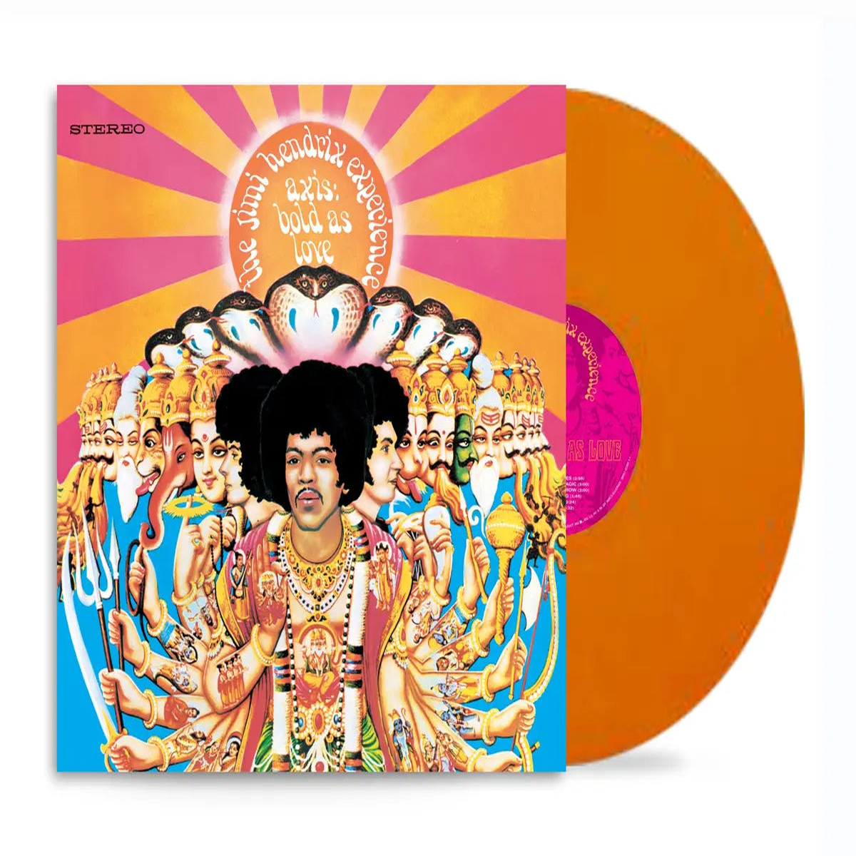Axis Bold As Love – National Album Day 2025: Orange Vinyl LP