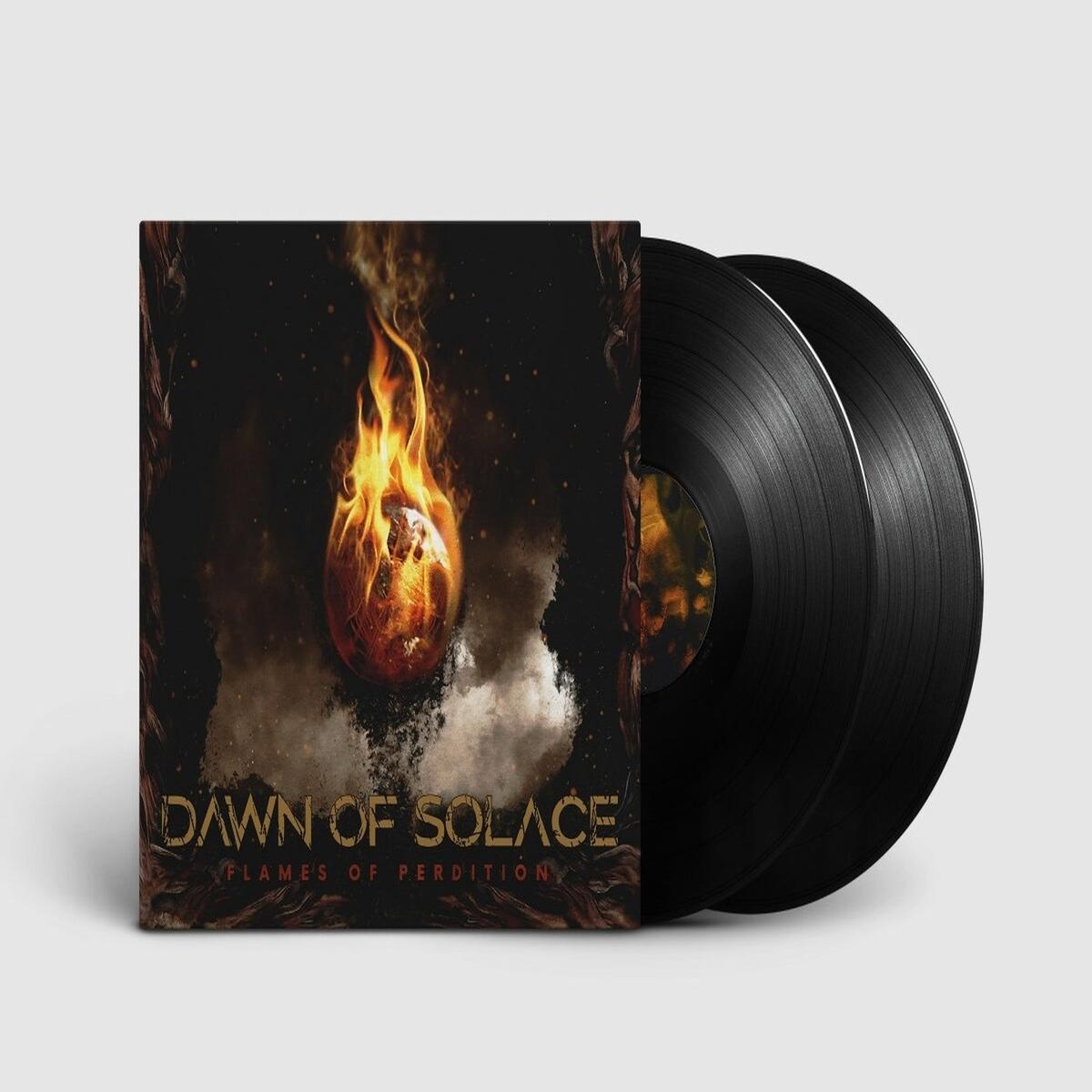 Dawn of Solace – Flames of Perdition (Limited Black Marbled 2LP) (LP)