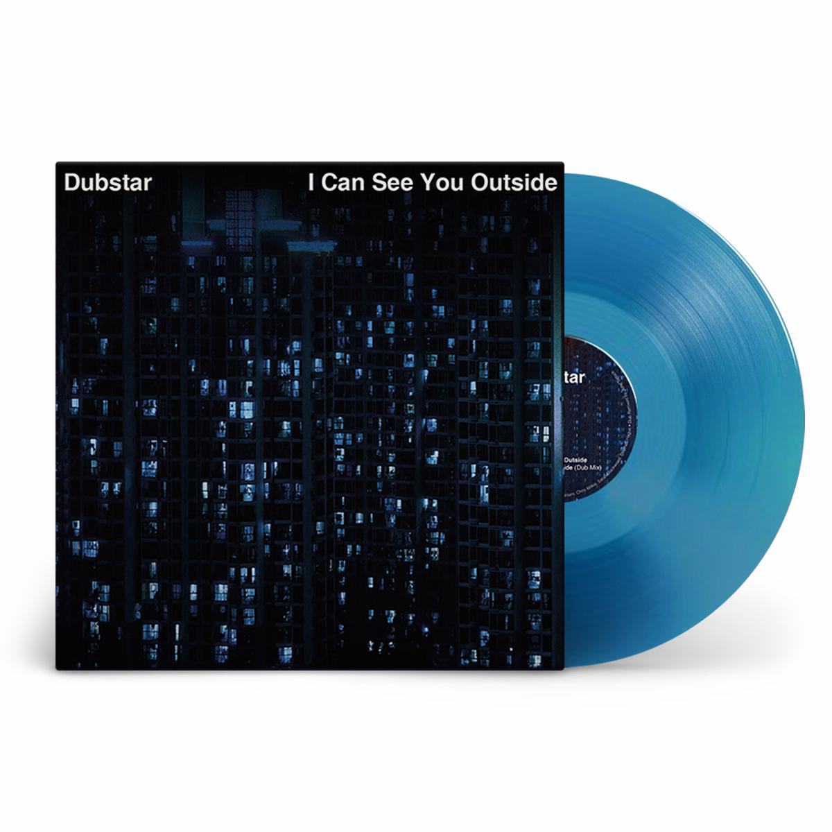 I Can See You Outside Signed Blue Vinyl LP