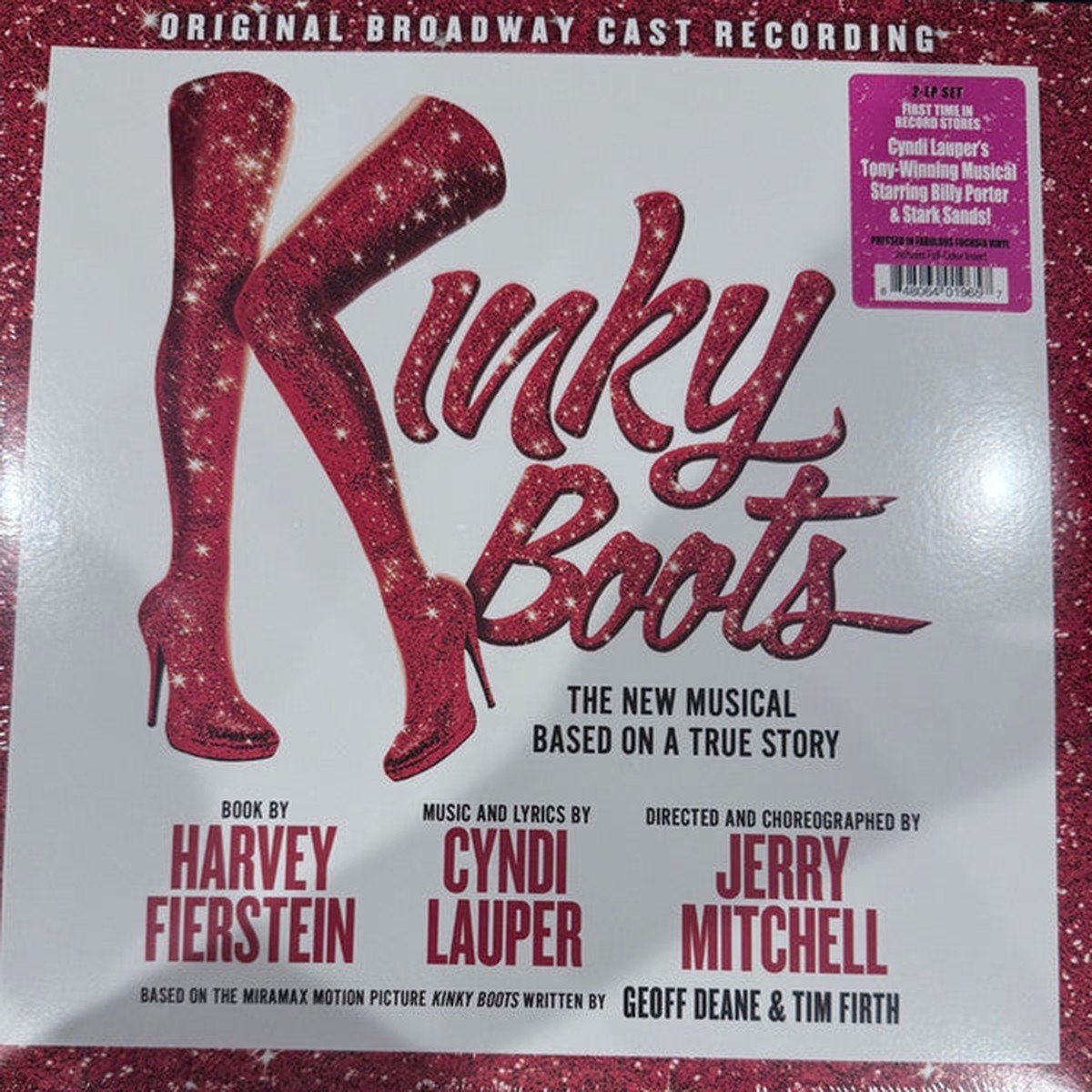 KINKY BOOTS: ORIGINAL BROADWAY CAST RECO – SOUNDTRACK: 2LP SET FUCHSIA – LP
