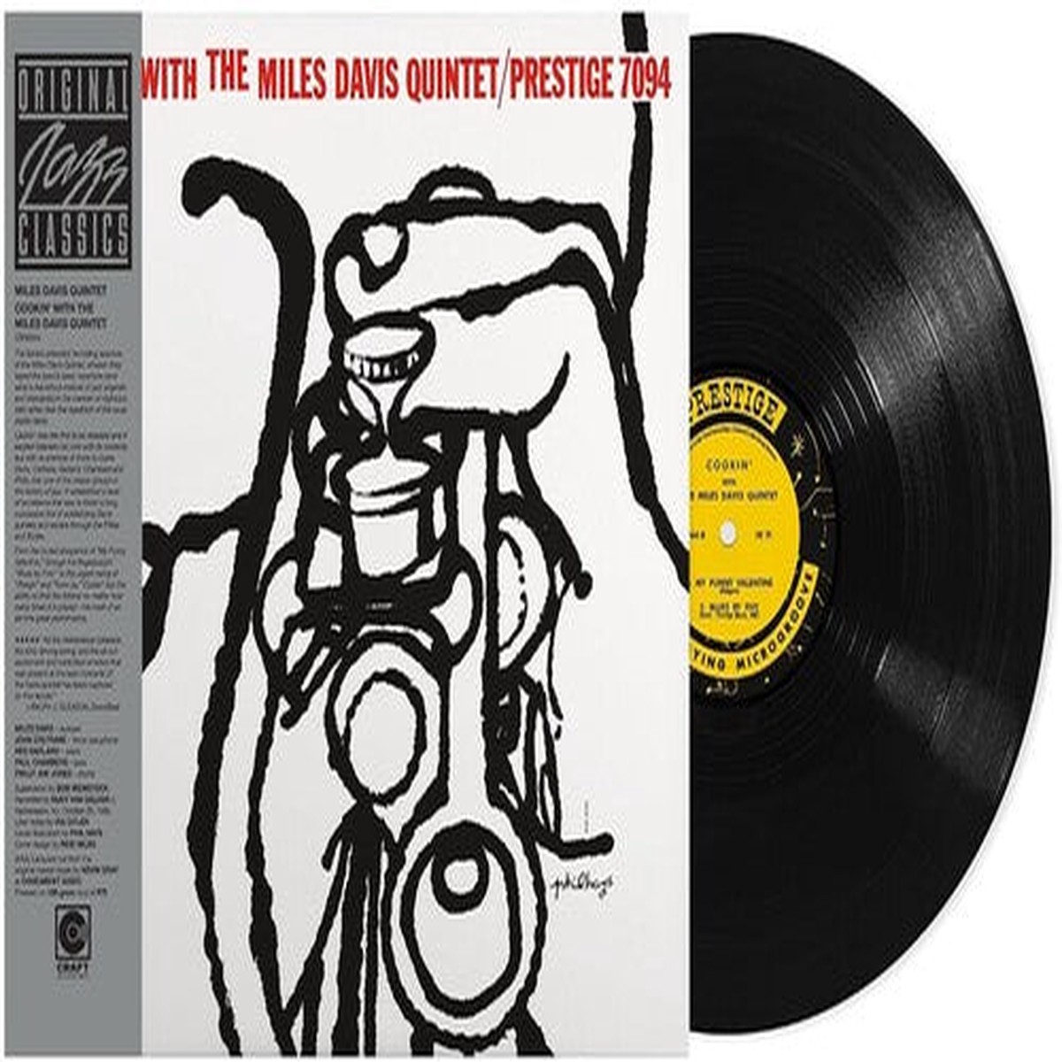 Miles Davis: Cookin’ with the Miles Davis Quintet (Original Jazz Classics Series) – VINYL LP