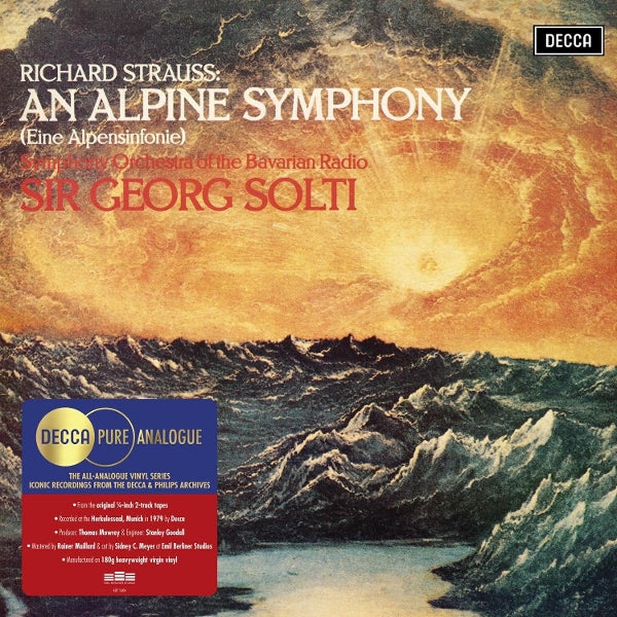 Symphonieorchester Des Bayerischen Rundfunks & Sir – R. Strauss: Eine Alpensinfonie, Op. 64 (LP)