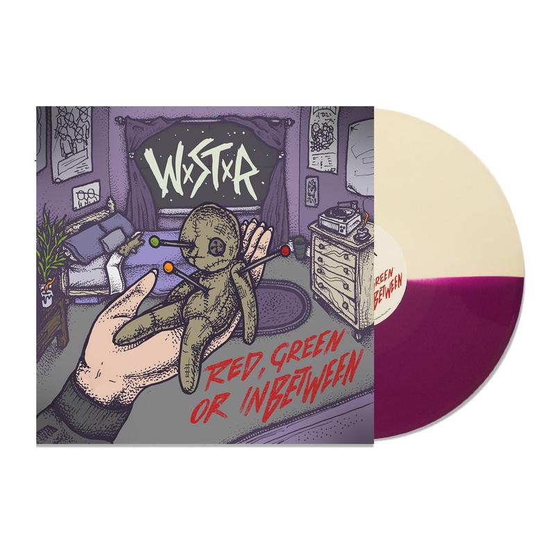 WSTR ‘Red, Green, Or In Between’ Purple & Bone Split