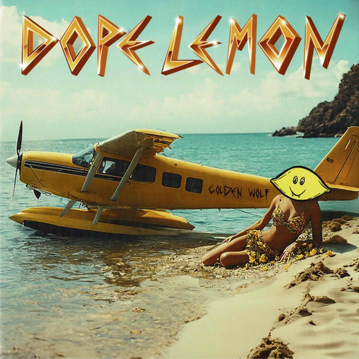 DOPE LEMON 8211 GOLDEN WOLF GOLD MARBLE VINYL 8211 LP