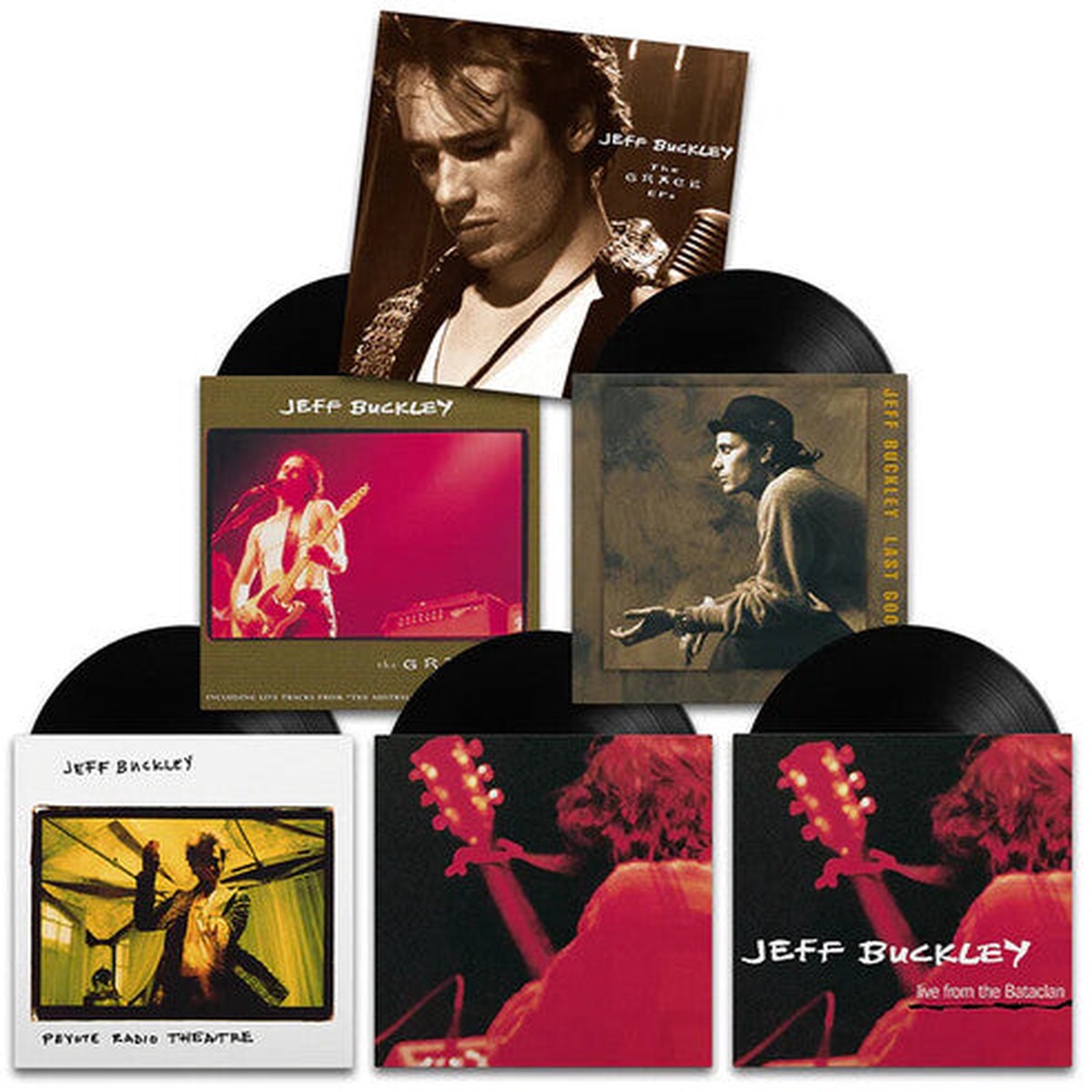 Jeff Buckley: Grace EP’s – 5LP Boxset on Black Vinyl – VINYL LP