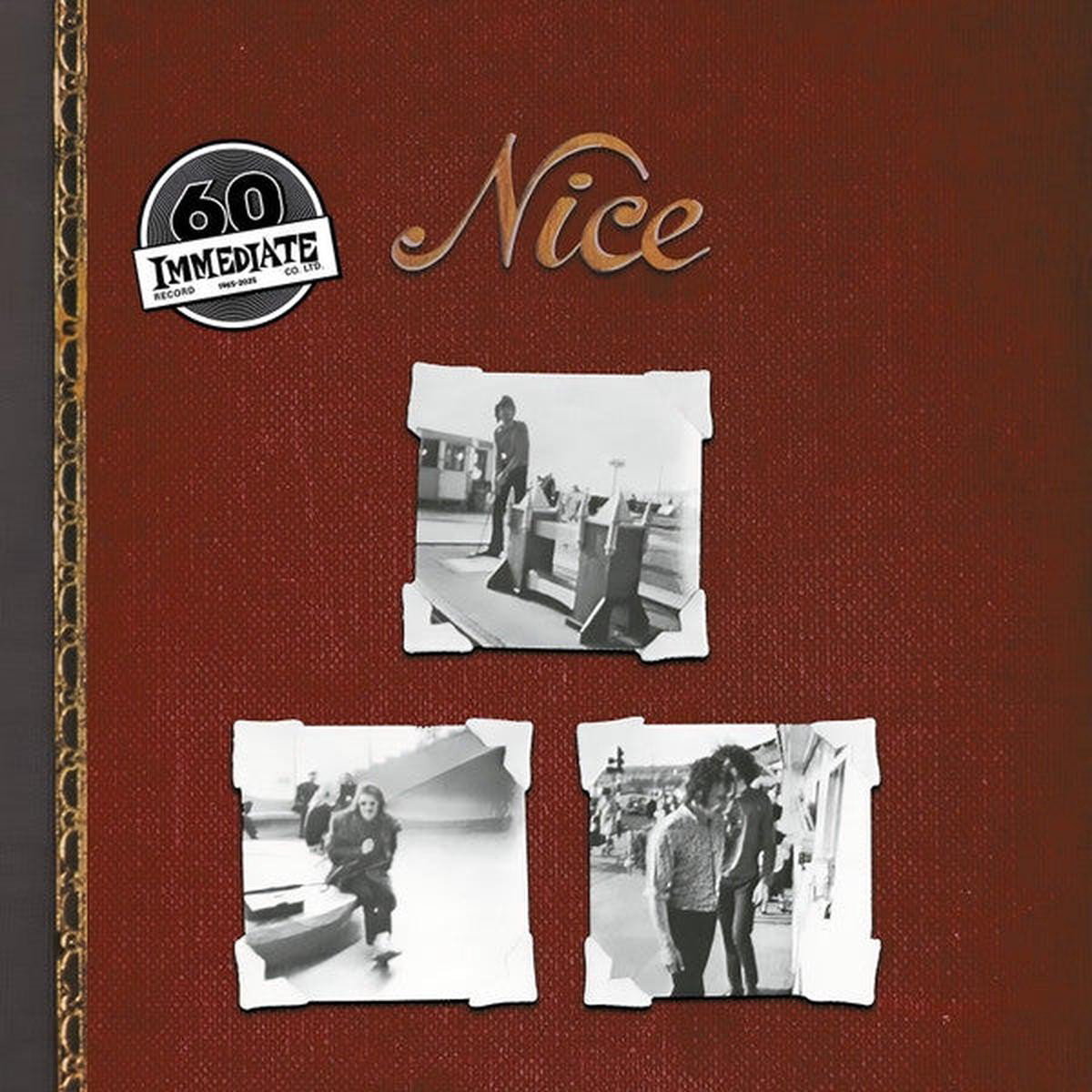NICE 8211 NICE (BLOOD REDBLACKWHITE SPLATTER) 8211 LP