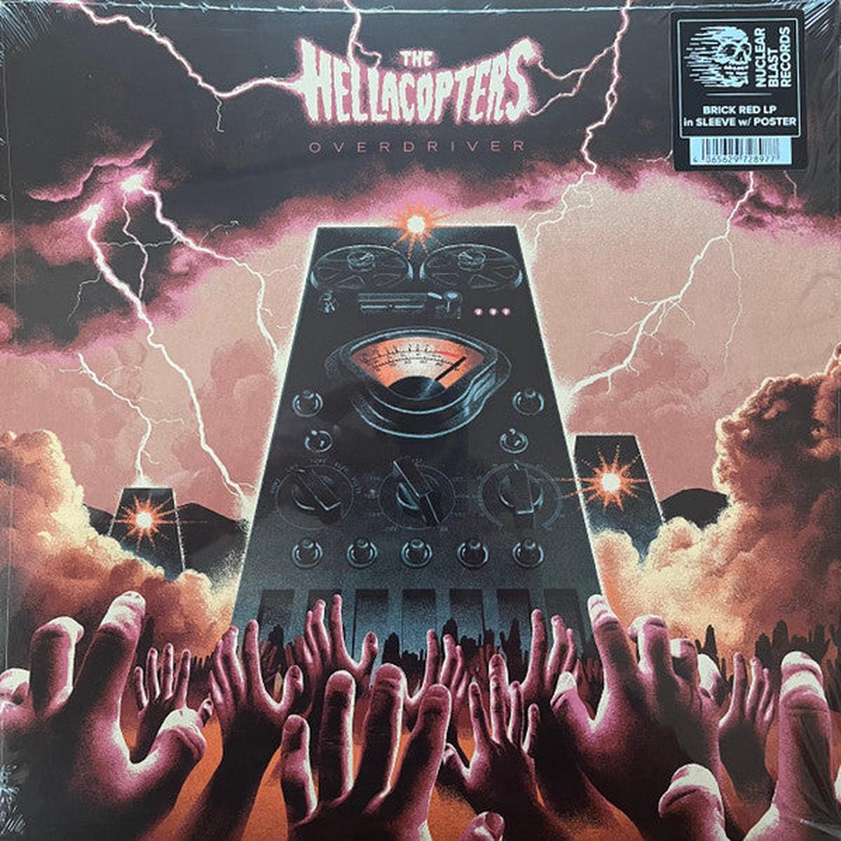 HELLACOPTERS 8211 OVERDRIVER RED VINYL 8211 LP