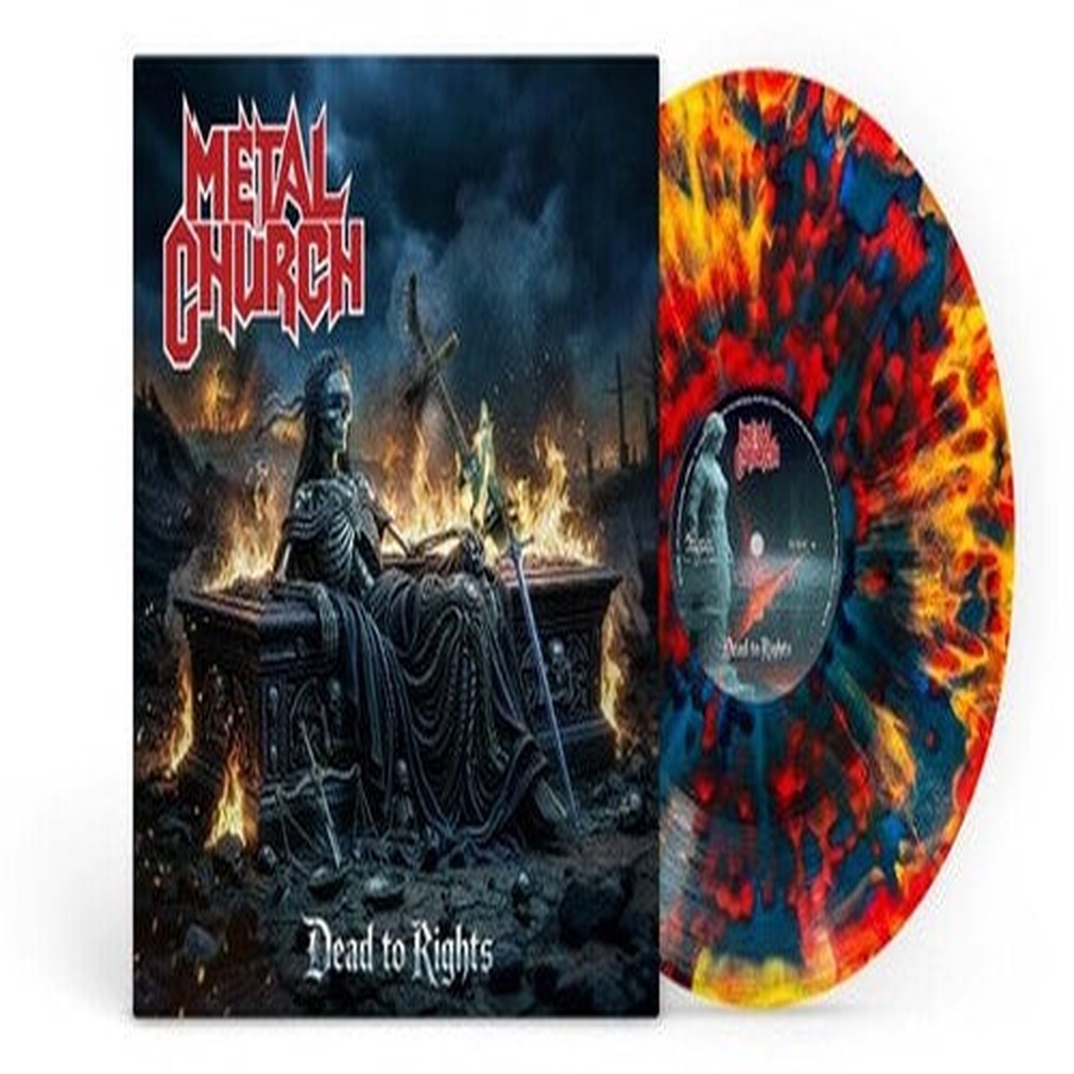 Metal Church: Dead To Rights (Multicolor In Sleeve) – VINYL LP
