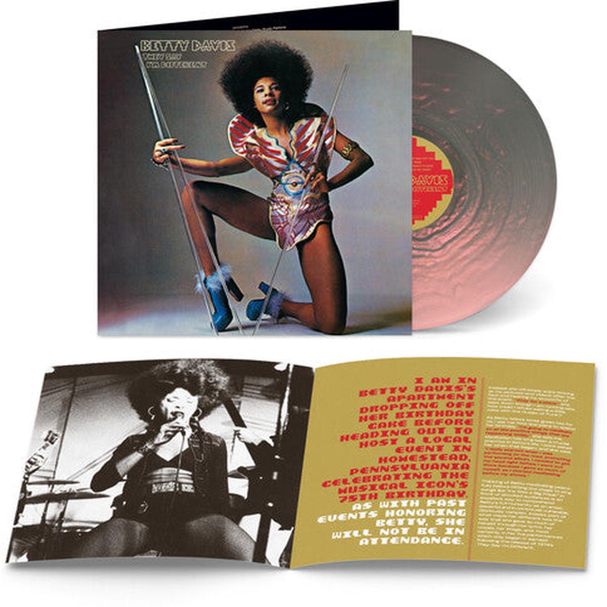 Betty Davis: They Say I’m Different – VINYL LP