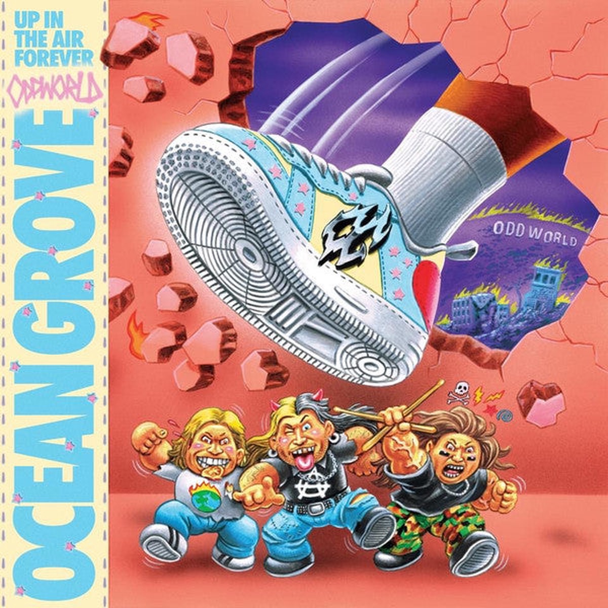 OCEAN GROVE – UP IN THE AIR FOREVER : PURPLE VINYL – LP