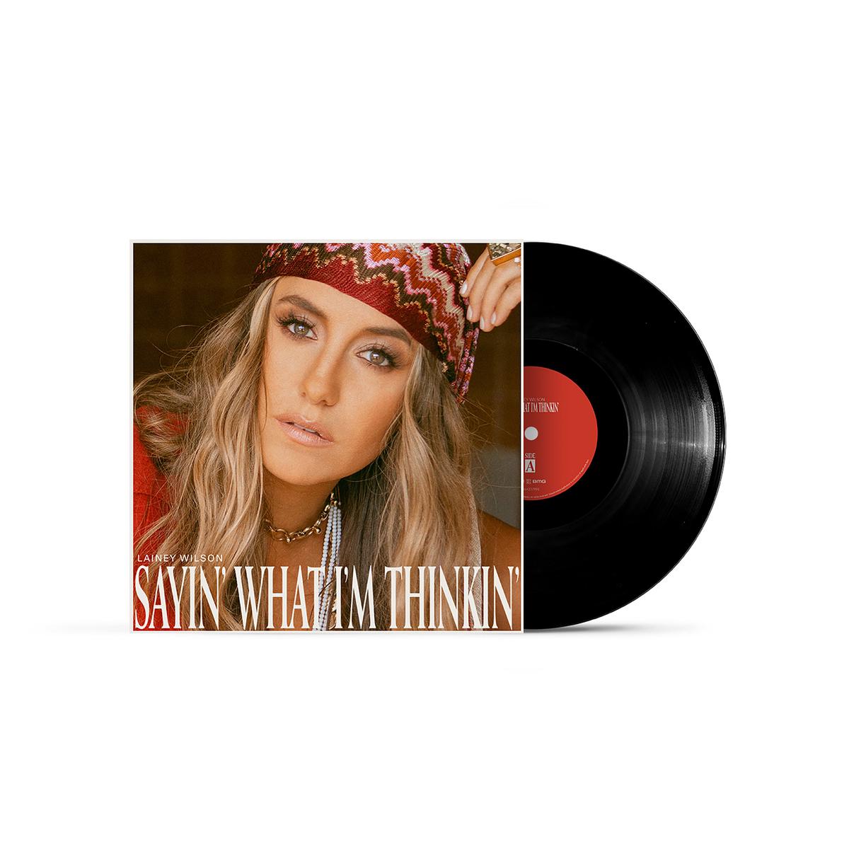 Sayin’ What I’m Thinkin’: Black Vinyl LP