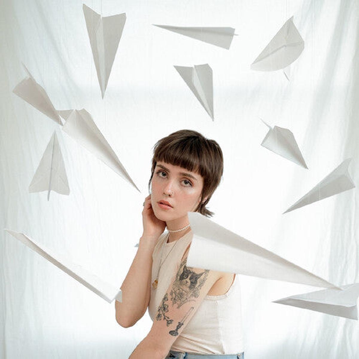 Kylie V: Crash Test Plane – Translucent Paper White – VINYL LP