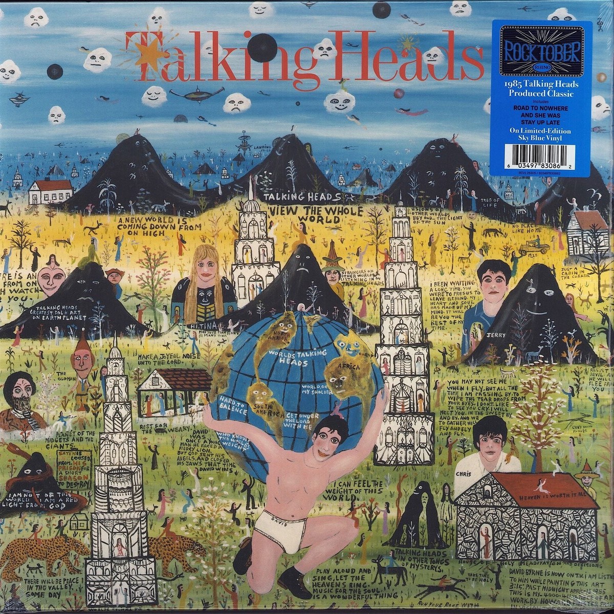 Talking Heads – Little Creatures (Blue Opaque Vinyl LP) Limited Edition