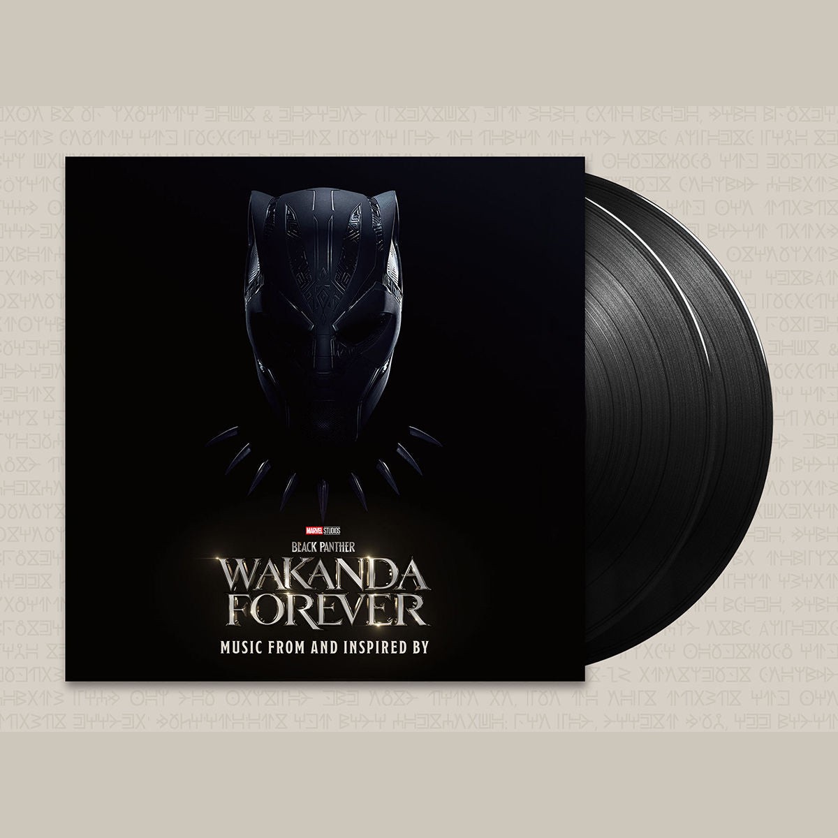 Black Panther: Wakanda Forever Music From and Inspired by – Black Vinyl Edition 2LP
