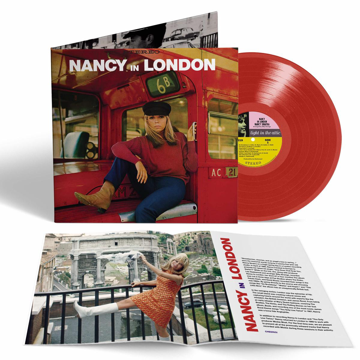 Nancy In London Limited Red Vinyl LP