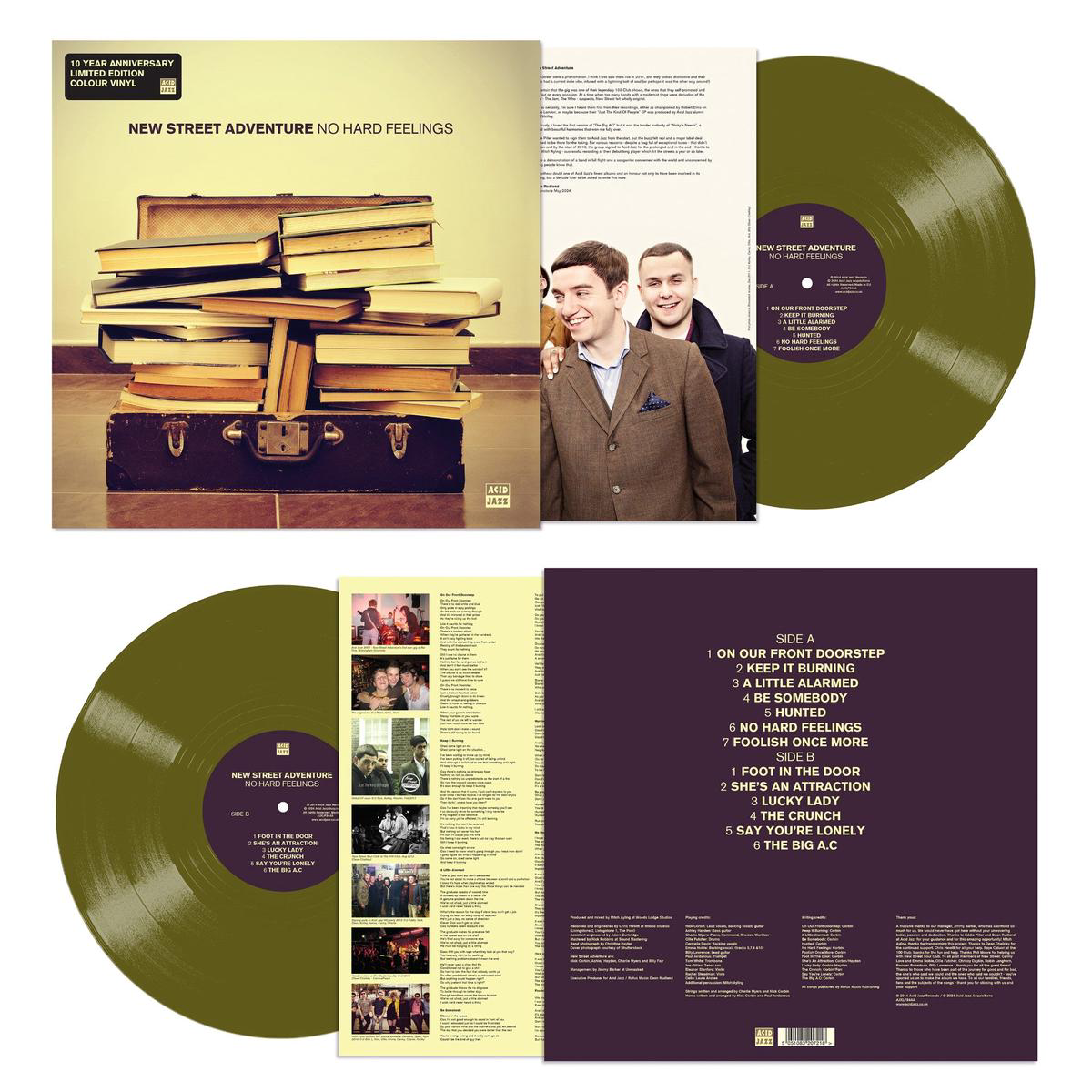 No Hard Feelings (10th Anniversary) Olive Green Vinyl LP