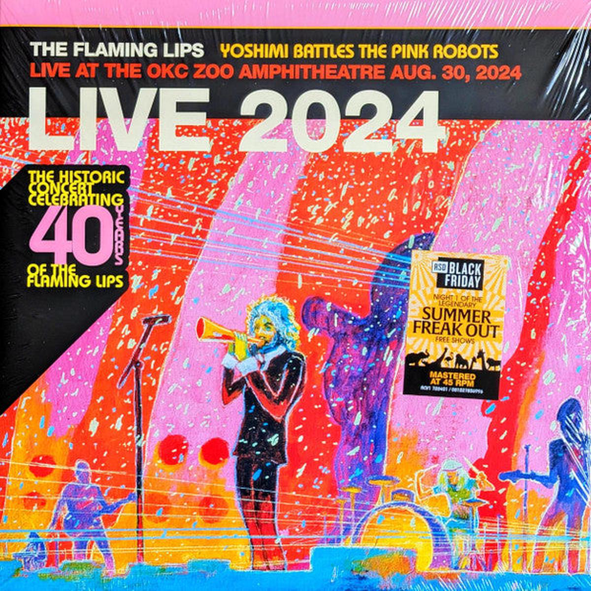 FLAMING LIPS 8211 YOSHIMI BATTLES 8230 LIVE (YELLOW 2LP) 8211 LP