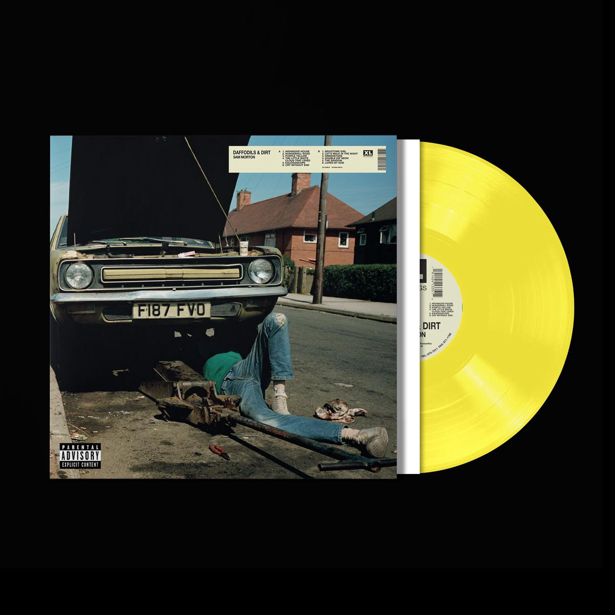 Daffodils 038 Dirt Limited Yellow Vinyl LP