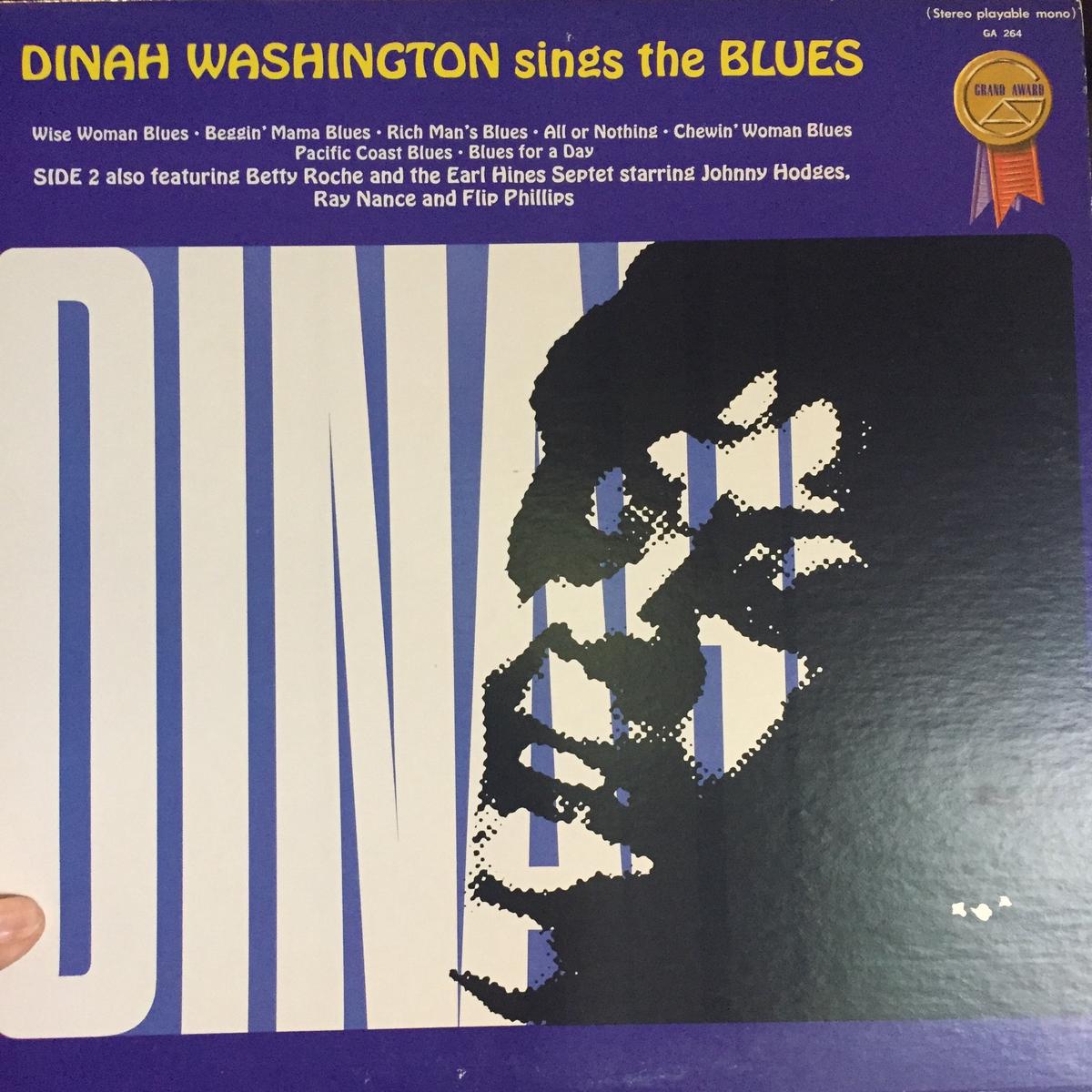 Dinah Washington Dinah Washington Sings The Blues -1966- Mono -Jazz, Funk / Soul, Blues (Rare Vinyl)
