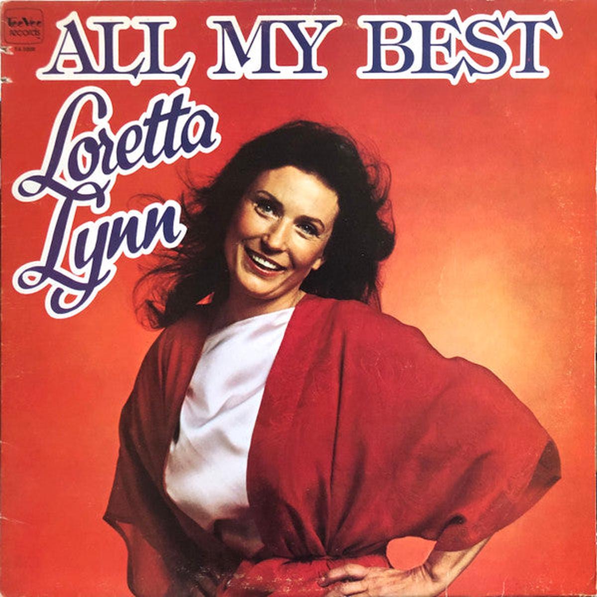 Loretta Lynn All My Best 1978 Country (vinyl lp)