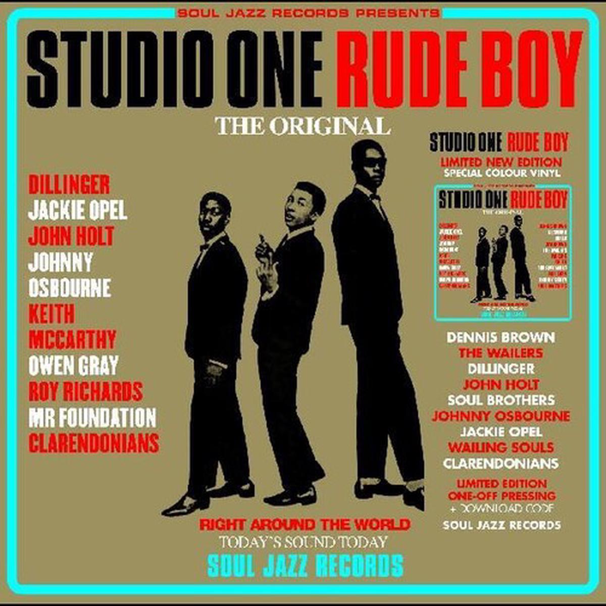 Soul Jazz Records Presents: Studio One Rude Boy – VINYL LP