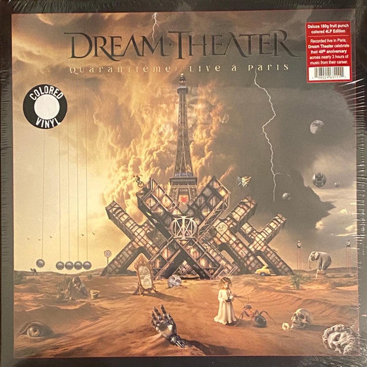 DREAM THEATER – QUARANTIEME : LIVE A PARIS (PUNCH 4LP) – LP