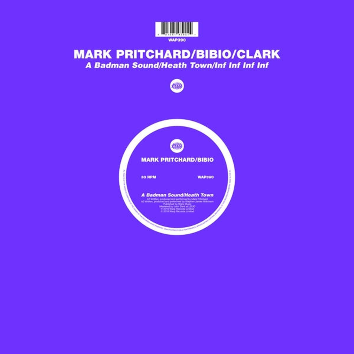 Mark Pritchard – A Badman Sound/Heath Town/Inflnflnflnf (LP)