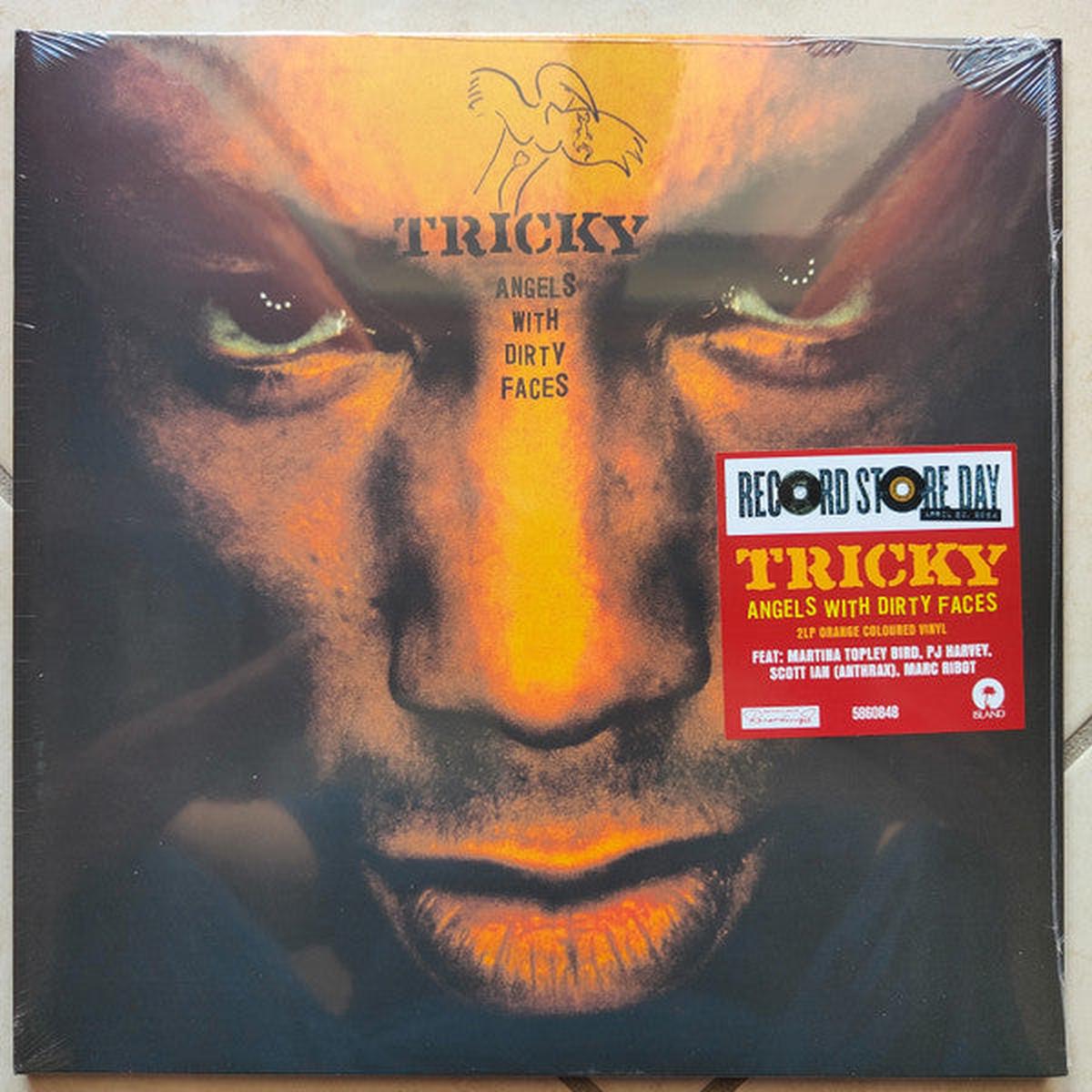 TRICKY – ANGELS WITH DIRTY FACES : ORANGE 2LP SET – LP