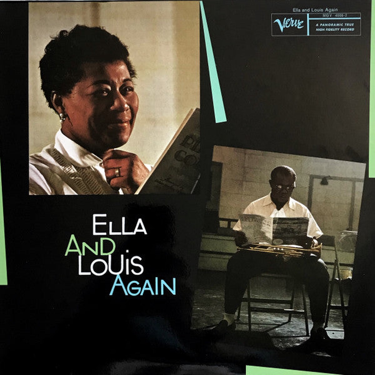 FITZGERALD, ELLA & LOUIS ARMSTRONG – ELLA & LOUIS AGAIN : ACOUSTIC SOUNDS 2LP – LP