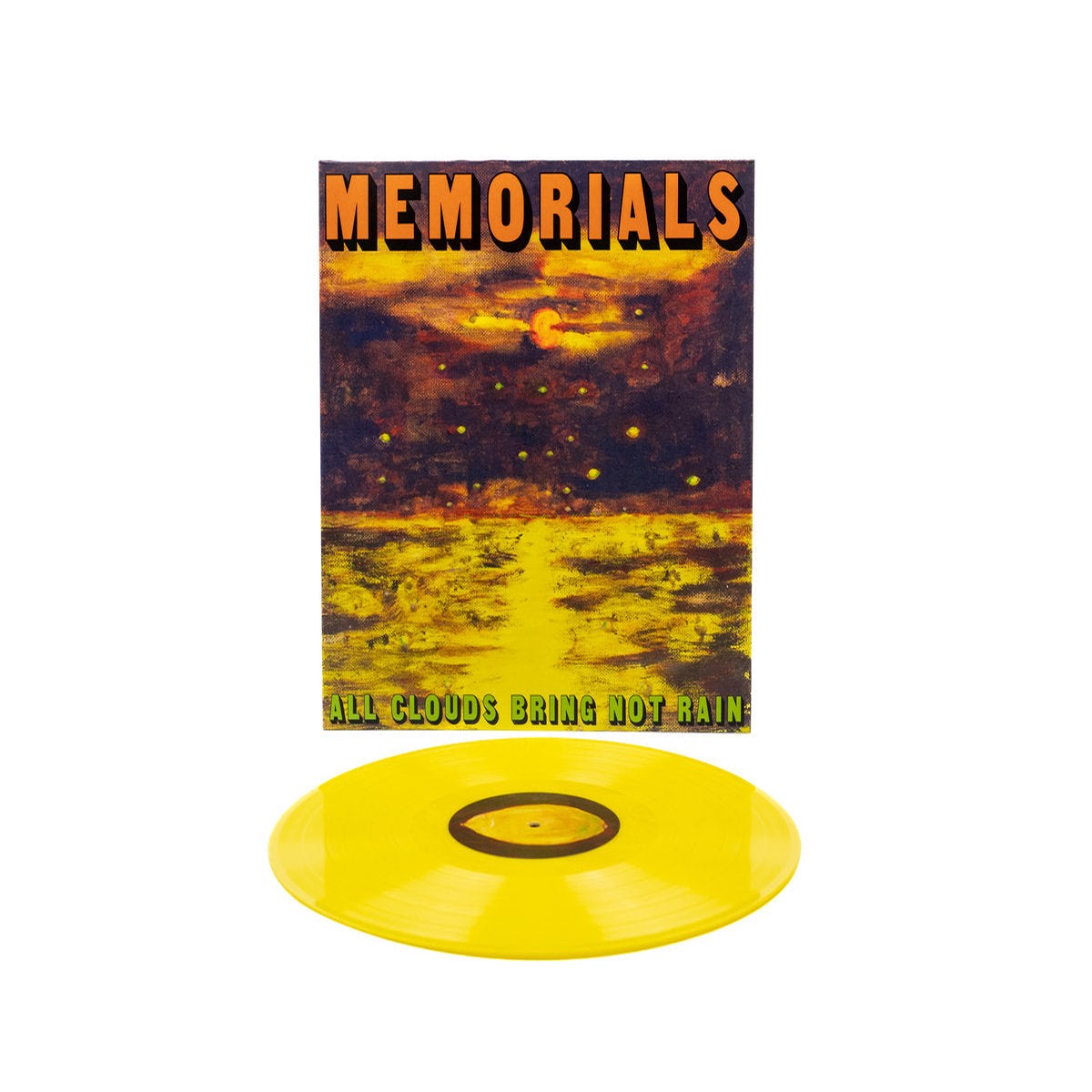 MEMORIALS – ALL CLOUDS BRING NOT RAIN : YELLOW VINYL – LP