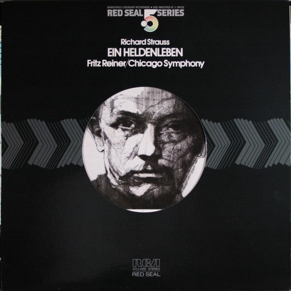 Richard Strauss, Fritz Reiner, Chicago Symphony Orchestra Ein Heldenleben 1981 Romantic (vinyl lp)