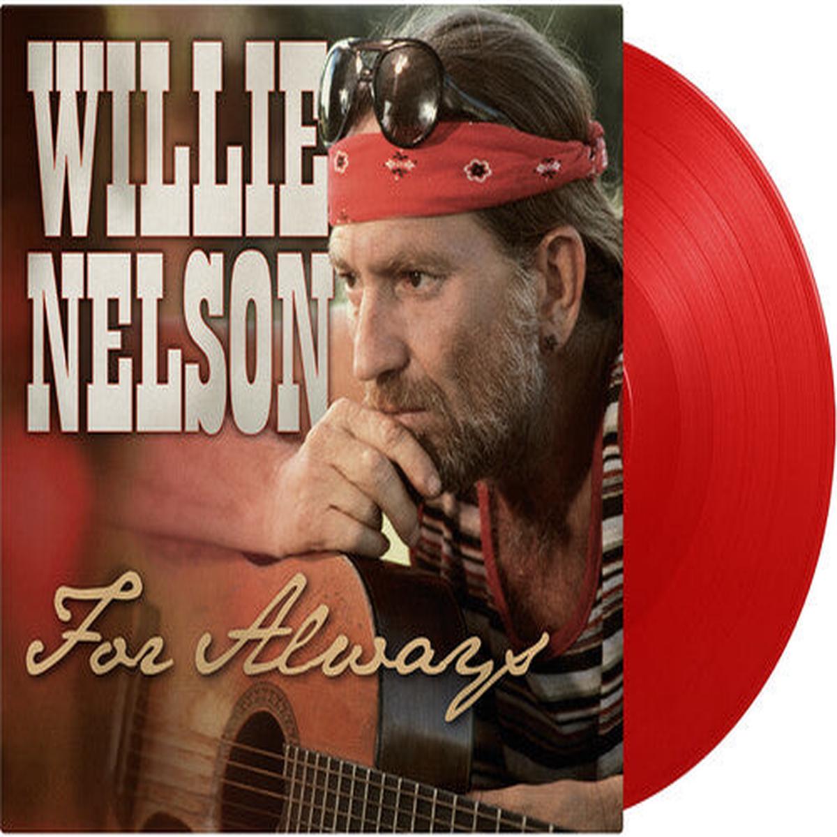 Willie Nelson: For Always – Ltd 180gm Red Vinyl – VINYL LP