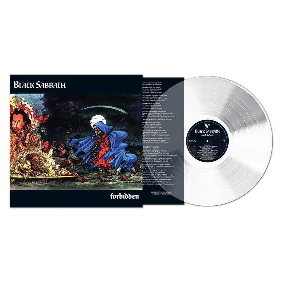 Forbidden (2024 Tony Iommi Remix) Limited Clear Vinyl LP
