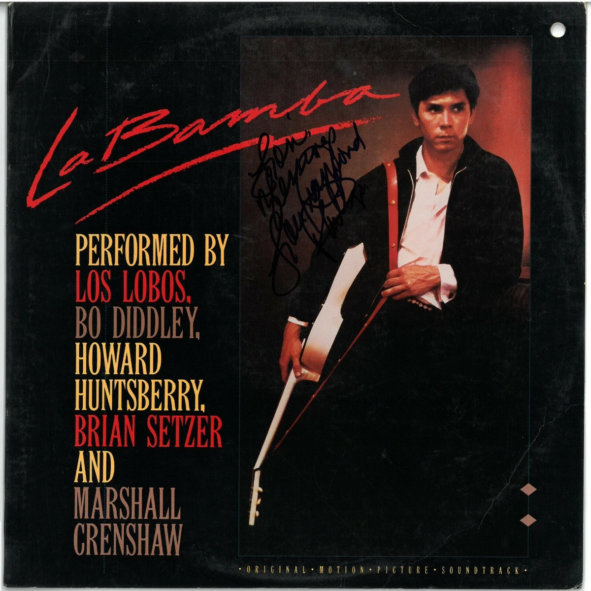 La Bamba  Original Motion Picture Soundtrack  1987  Rock / R&B / Soundtrack / Canadian (vinyl)