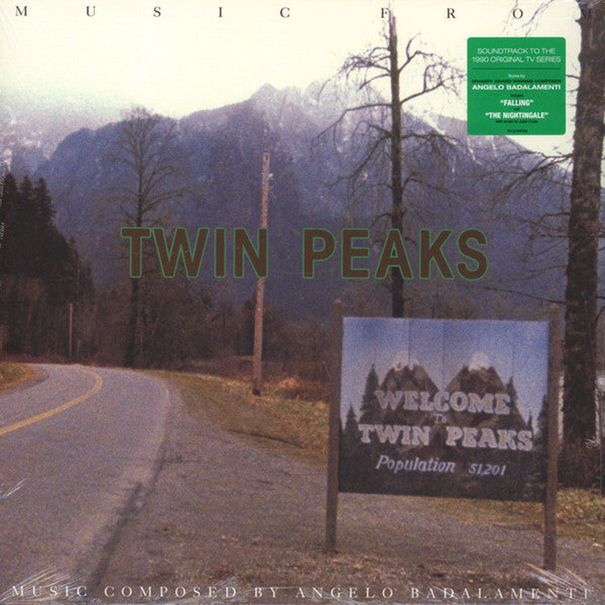 TWIN PEAKS 8211 SOUNDTRACK (1990) ORIGINAL ARTWORK 8211 LP