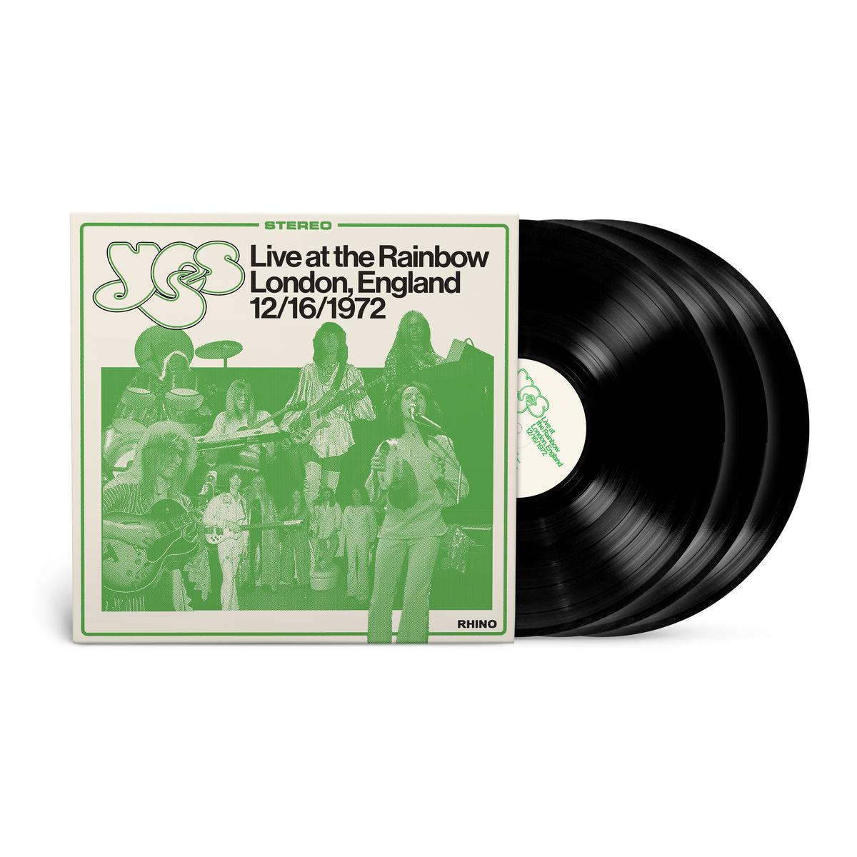 Yes – Live at the Rainbow, London, England 12/16/1972 – 3LP – Black Vinyl [Record Store Day 2025]