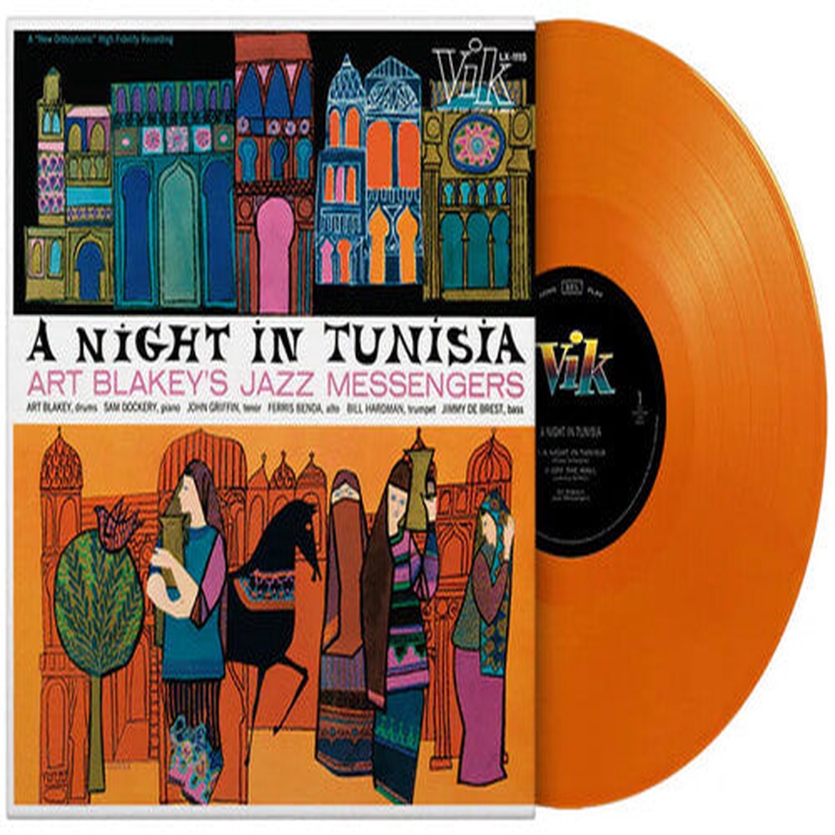 Art Blakey and The Jazz Messengers: Night In Tunisia – Limited 180-Gram Orange Colored Vinyl – VINYL LP