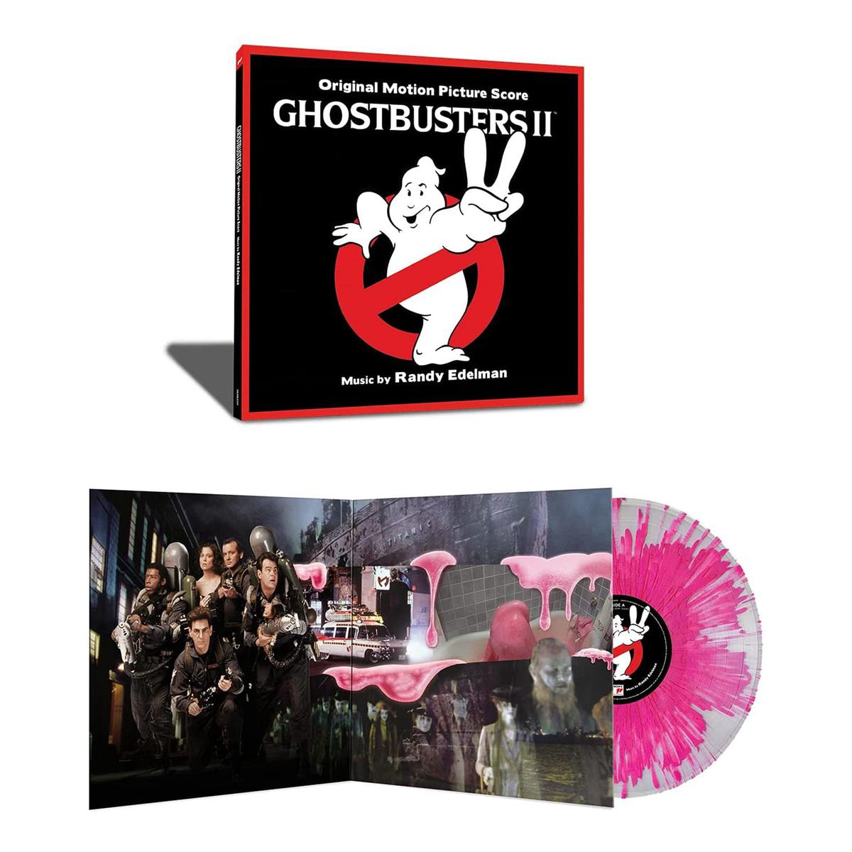 Ghostbusters II Limited Edition Gatefold Splatter Vinyl LP