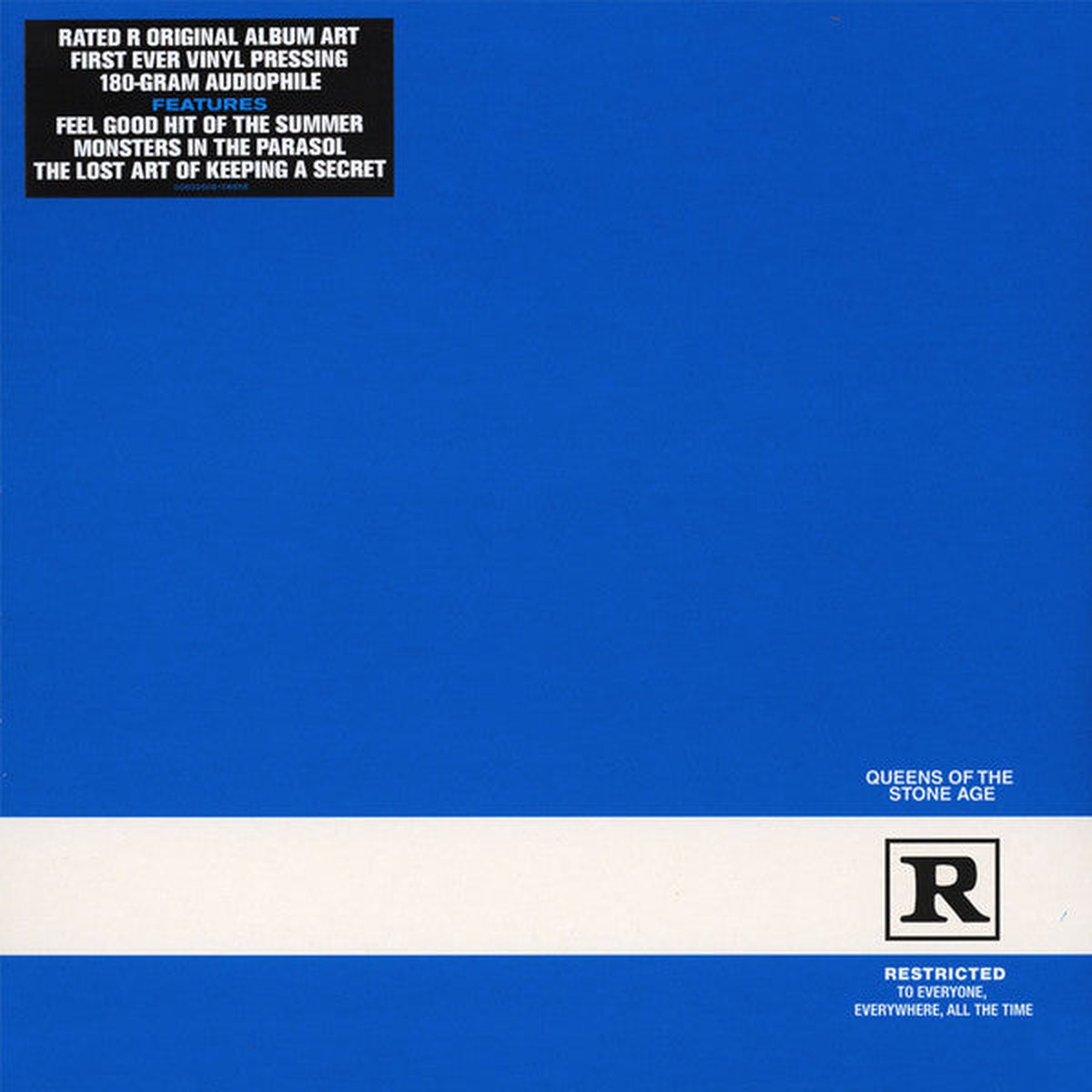 QUEENS OF THE STONE AGE – RATED R : 2019 REISSUE WITH BONUS TRACK – LP