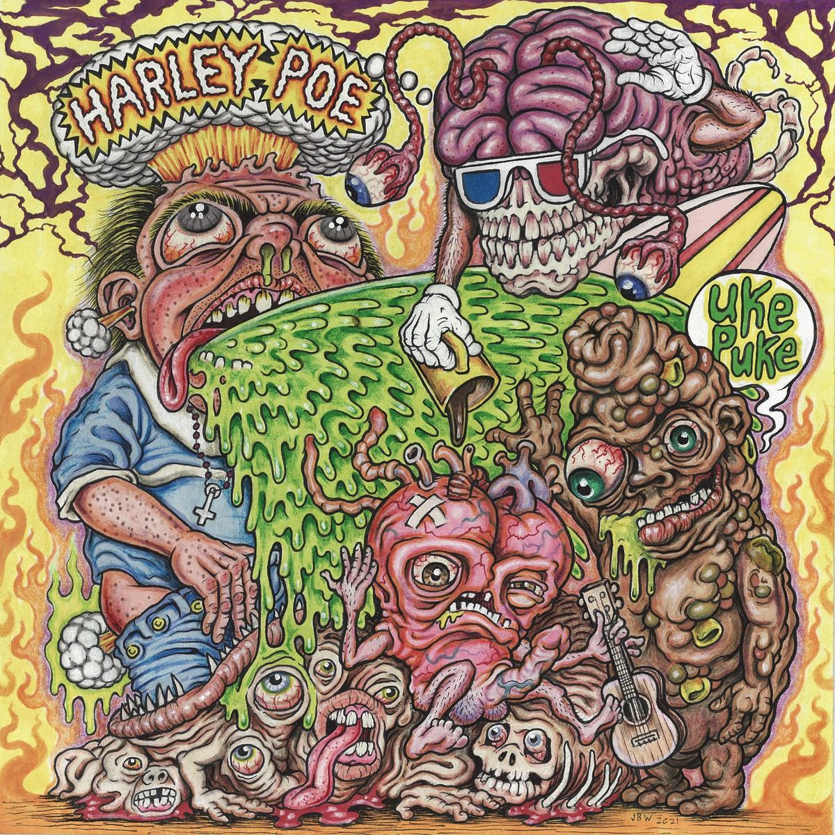 Harley Poe – Uke Puke (LP)