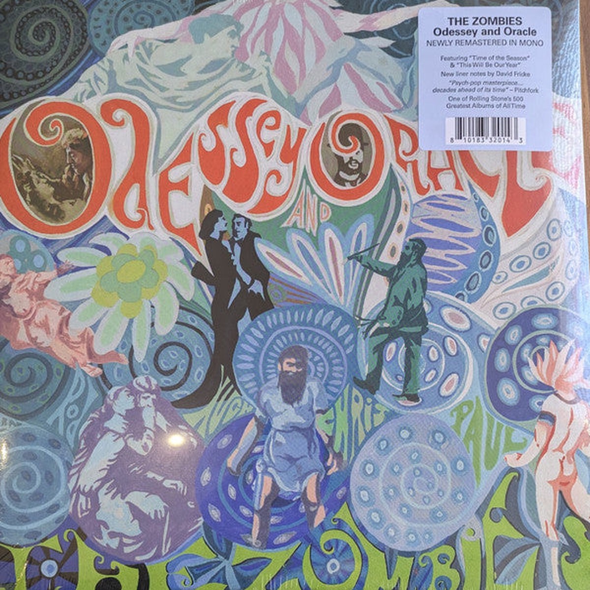 ZOMBIES - ODESSEY & ORACLE : MONO MIX (BLACK) - LP
