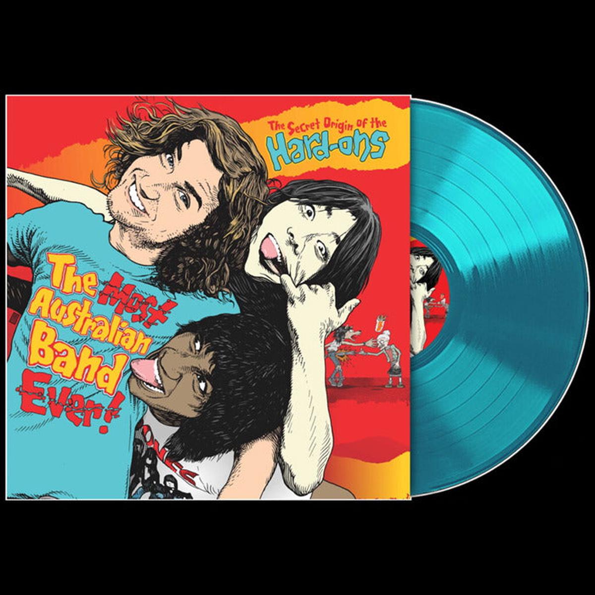 HARD-ONS – MOST AUSTRALIAN BAND EVER  : TEAL VINYL – LP