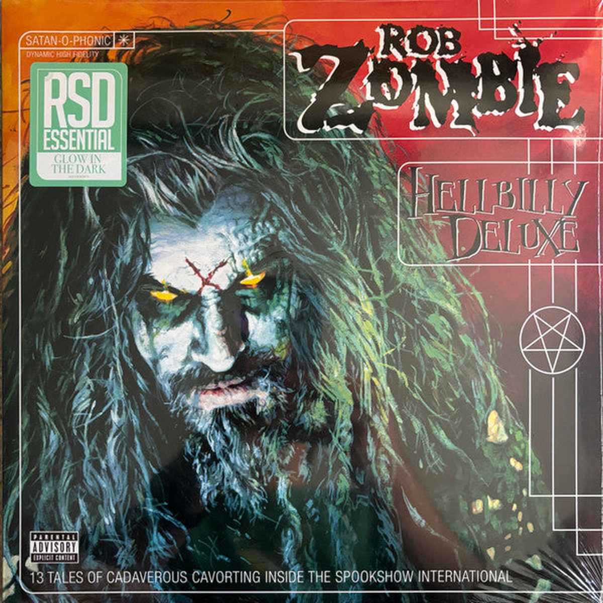 ZOMBIE, ROB - HELLBILLY DELUXE: GLOW-IN-THE-DARK - LP