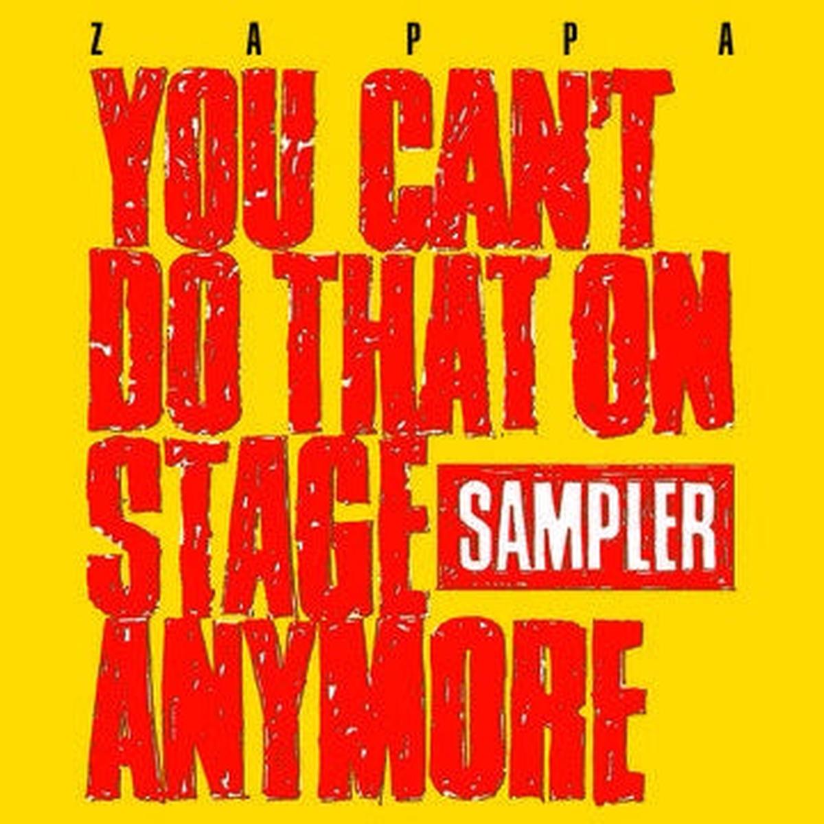 ZAPPA FRANK-YOU CAN T DO THAT ON STAGE ANYMORE RED/ YELLOW VINYL 2LP *NEW*