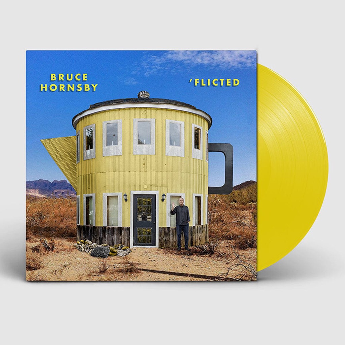 'Flicted: - Bruce Hornsby [Yellow Vinyl]