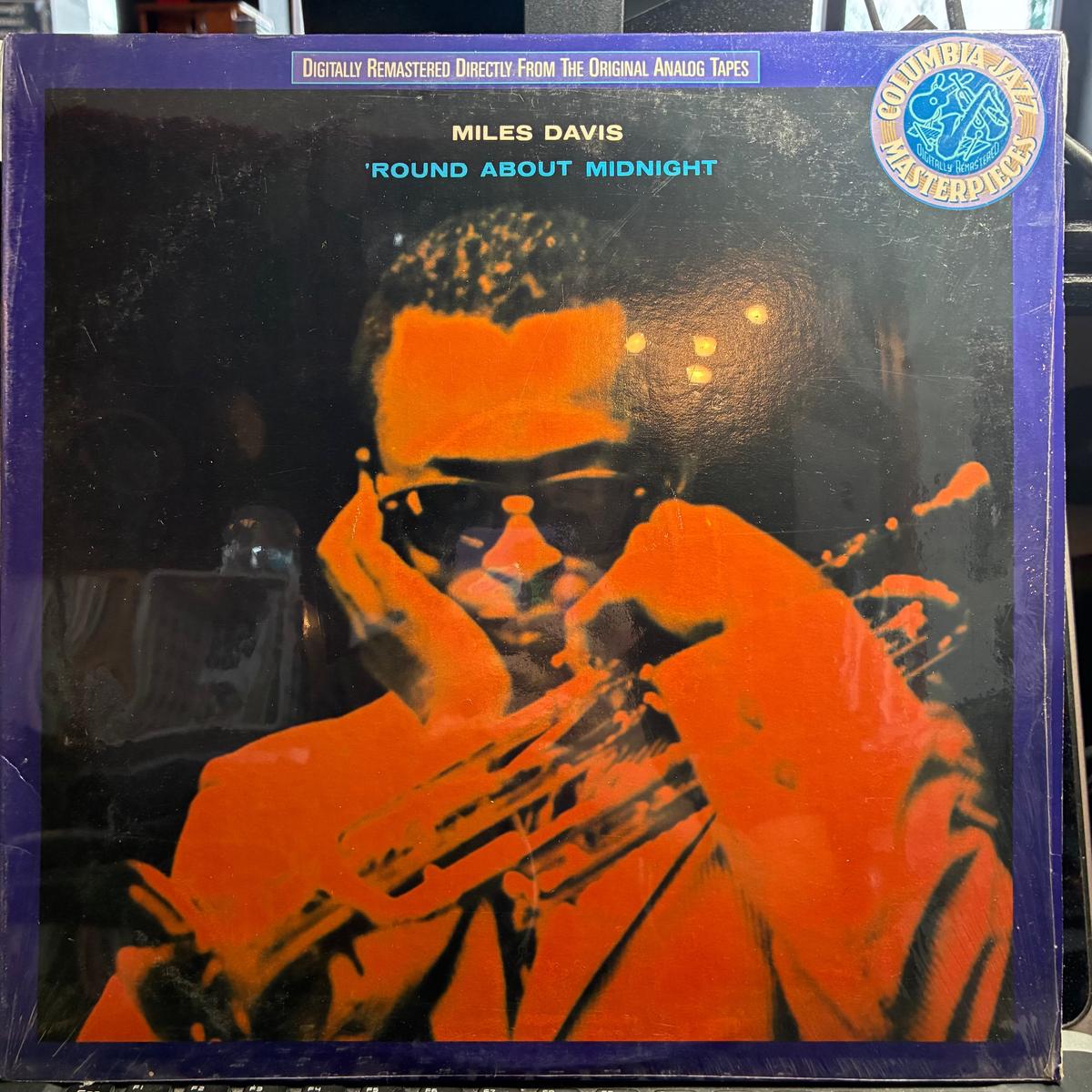 'Round About Midnight (VINYL) | Near Mint (NM or M-) Excellent+ (EX+) - - JAZZ / USED *NEAR MINT*