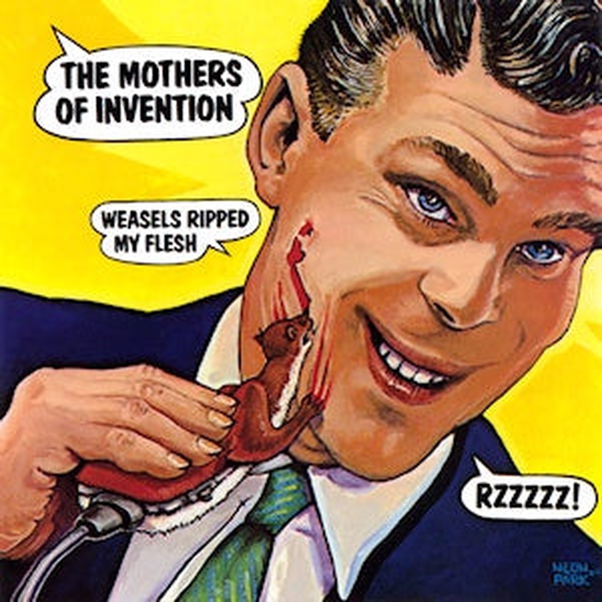 ZAPPA FRANK / MOTHERS OF INVENTION-WEASELS RIPPED MY FLESH LP VG+ COVER VG+